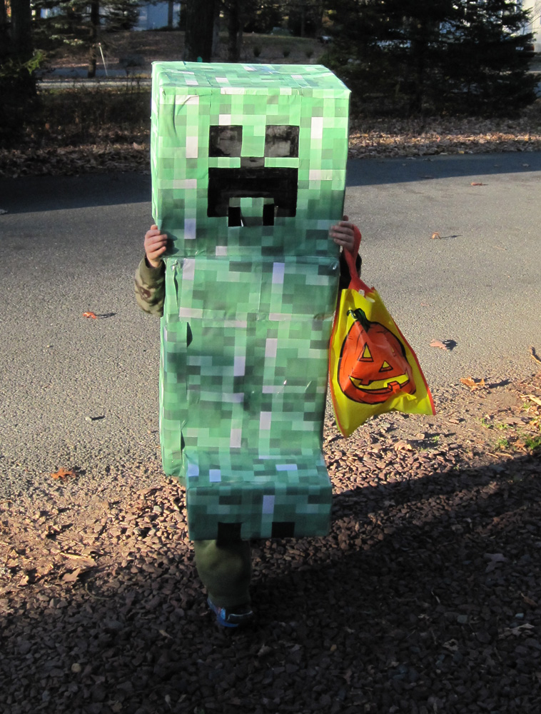 Minecraft Creeper Halloween Costume