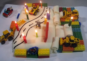 Lego Birthday Cake